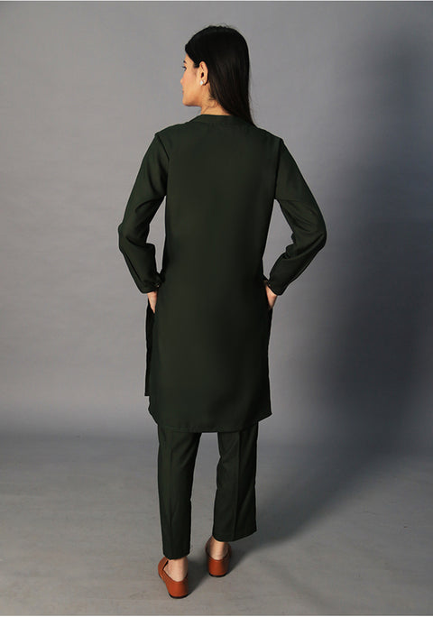 Poly Viscose Mountain View Tej Fit Suit